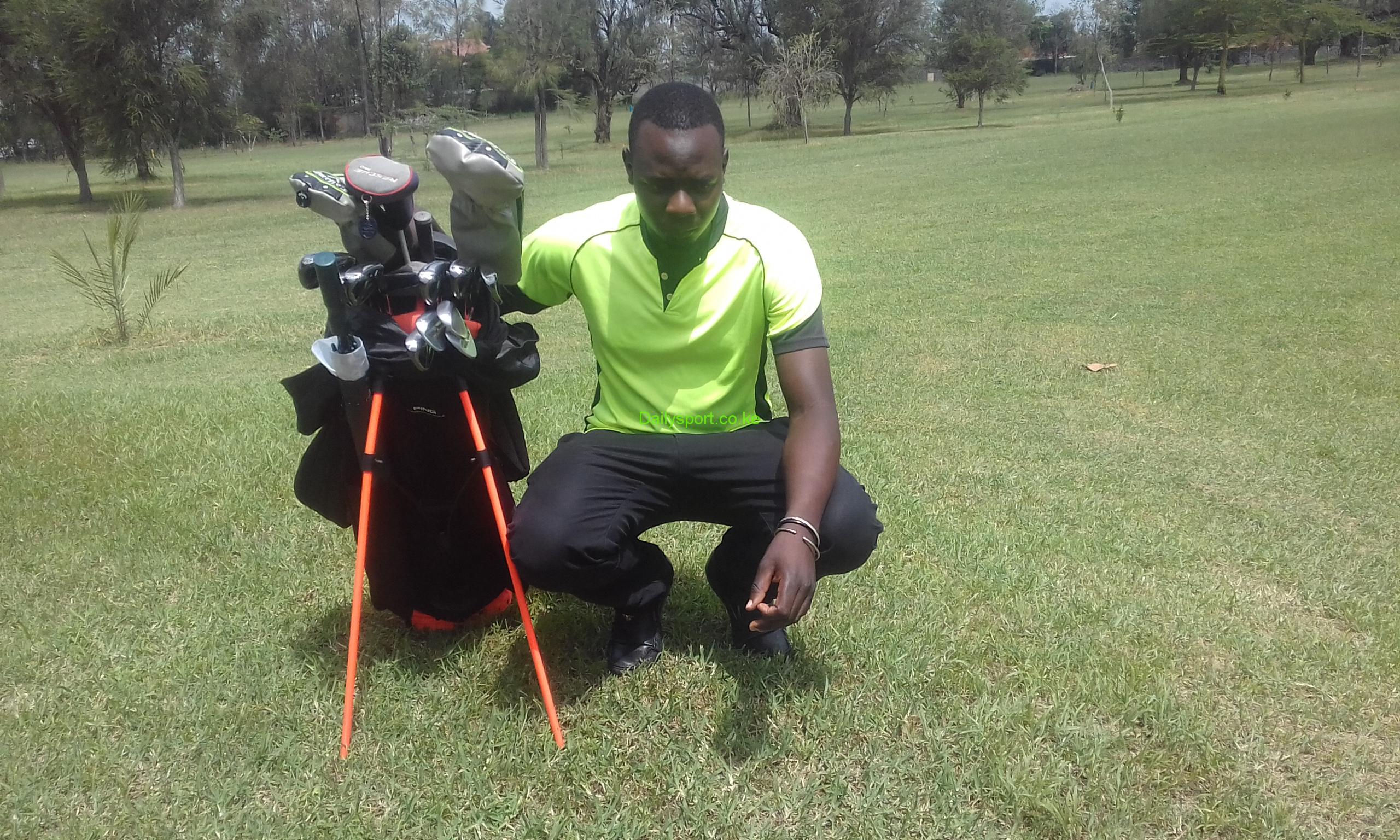 Charles Odhiambo, Coronation and Bendor Trophy, Coronation Trophy, Uhuru Kenyatta, President Uhuru Kenyatta, Barclays Bank Kenya Open, Kenya open golf, Isaac Makokha,