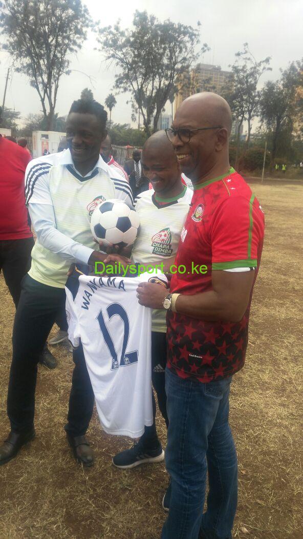 Sakata Ball, Chapa Dimba, Safaricom, Safaricom Chapa Dimba, Victor Wanyama, Tottenham Hotspurs, Bob Colimore, Football Kenya Federation,
