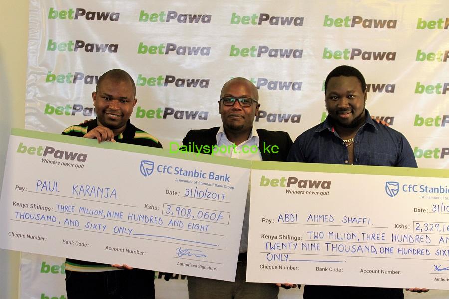 Betpawa, Paul kariuki, Ahmed Abdi, Dos Kariuki